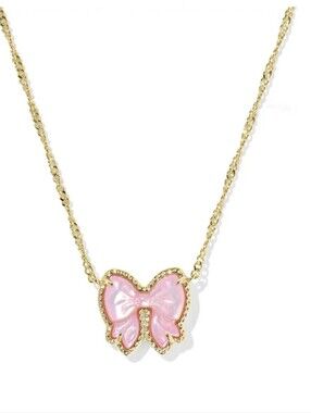 Kendra Scott Haley Bow Short Pendant Necklace